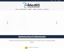 Tablet Screenshot of imedris.com